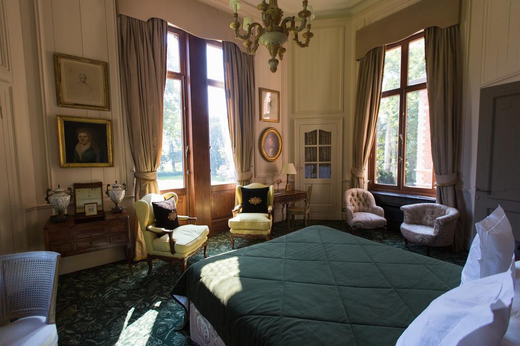B&B Exclusive Guesthouse Chateau De Spycker Brujas Habitación foto